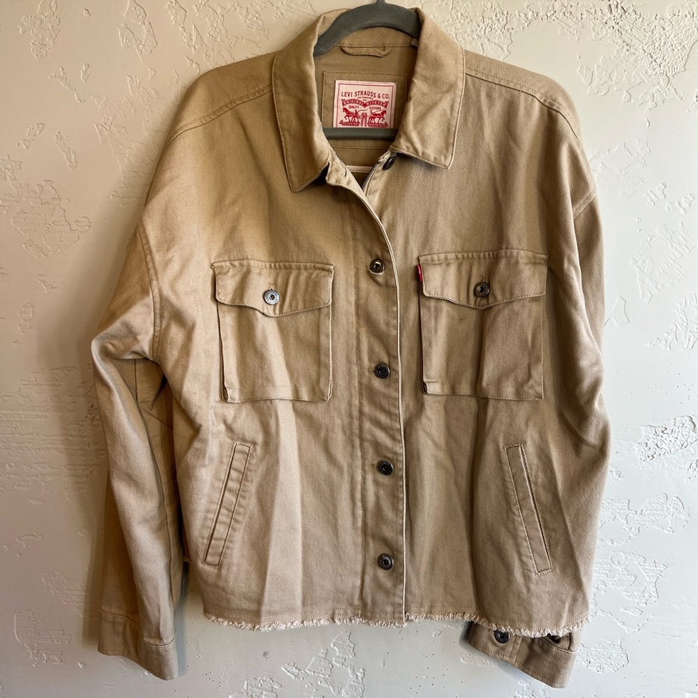 Levi's Women's Beige Jean Jacket